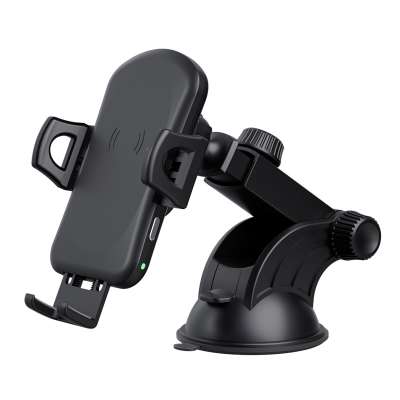 Factory Price Mobile Phone Holder Fast Charging Light Sensor Electric Car Wireless Charger 2020