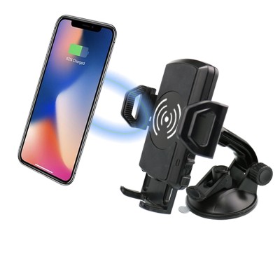 Wireless Phone Charger Holder Wireless Car Charger For iPhone x 8 Samsung S8 Qi Wireless Charger WXC04